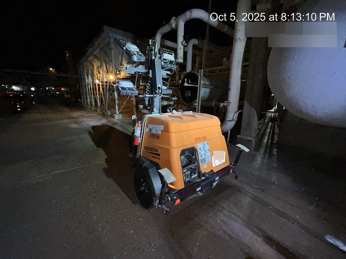 2023 Generac MLT2 Diesel, Flex Switch 120V Input, Powerzone Controller, 
(4) 320W LED Lights, 4kW Generator, 39.9 Gal Fuel Tank, 2" Ball, T3
