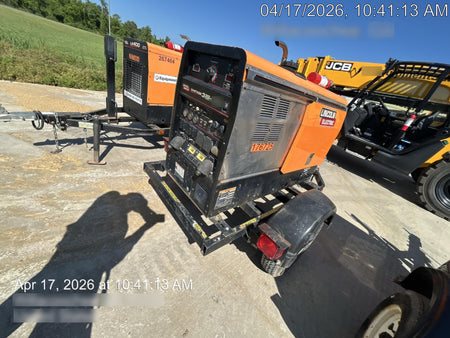 2021 Lincoln Electric Vantage 322 Vantage 322 Ready Pak 3 w/ Decals, ORANGE (includes trailer, cable rack, fender light kit) NO Telematics