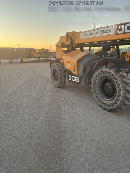 2022 JCB 509-42 74Hp Dsl, Cab/Heat/Air, Sld Tires, LED WL, Bcn, L Hook, EST