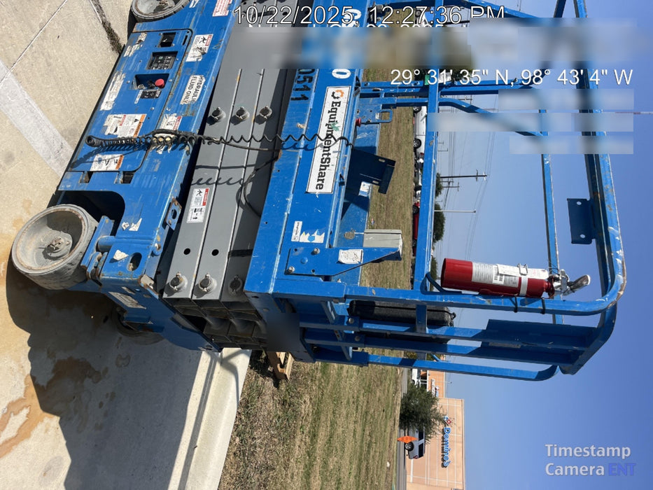 2019 Genie GS-1930 Fixed Rails with Chain Entry