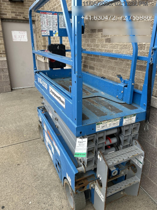 2020 Genie GS-1930 Fixed rails with chain entry gate - Pre A92.20