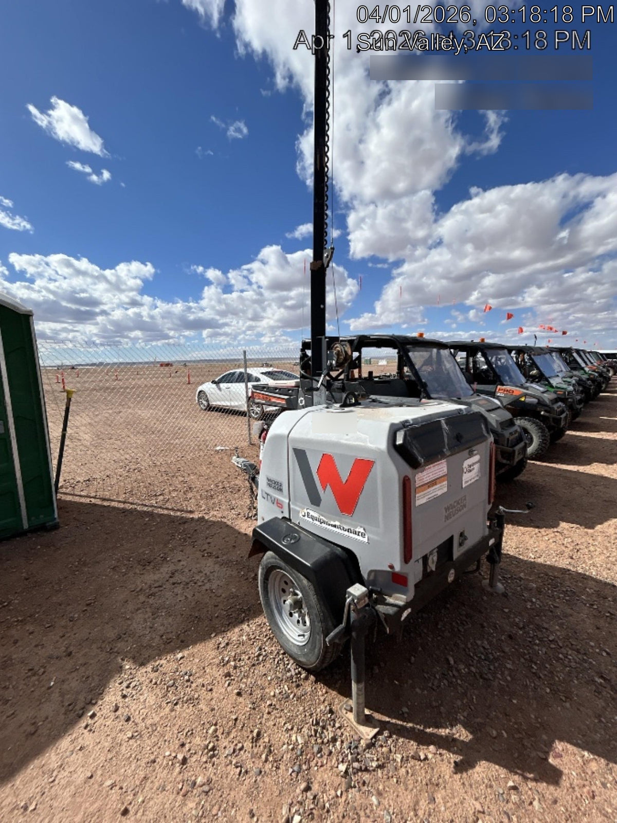 2019 Wacker Neuson LTV6L-MH Standard Options, ES Track Hardware, Fuel Level Sensor