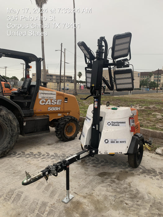 2024 Generac MLT2 Diesel, Flex Switch 120V Input, Powerzone Controller, 
(4) 320W LED Lights, 4kW Generator, 39.9 Gal Fuel Tank, 2" Ball, T3