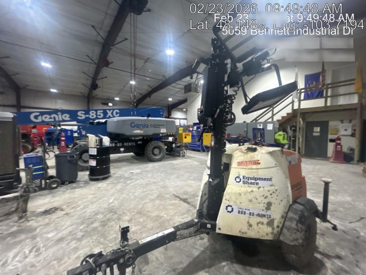 2024 Generac MLT2 Diesel, Flex Switch 120V Input, Powerzone Controller, 
(4) 320W LED Lights, 4kW Generator, 39.9 Gal Fuel Tank, 2" Ball, T3