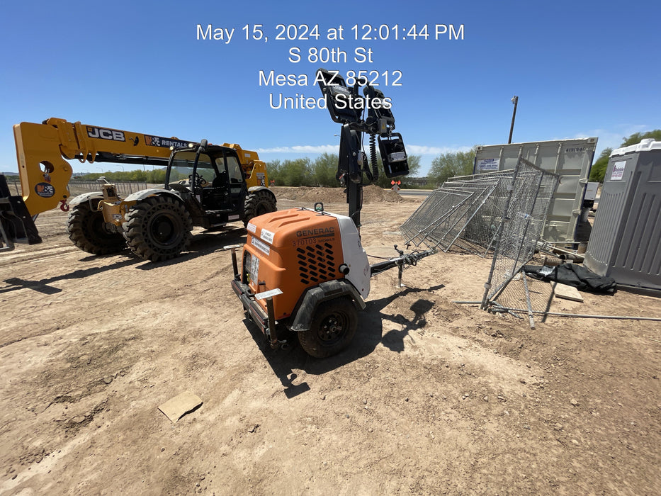 2023 Generac MLT2 Diesel, Flex Switch 120V Input, Powerzone Controller, 
(4) 320W LED Lights, 4kW Generator, 39.9 Gal Fuel Tank, 2" Ball, T3