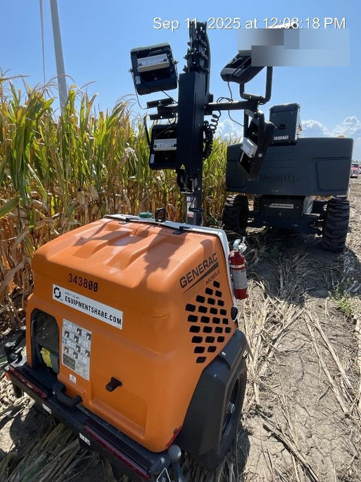 2023 Generac MLT2 Diesel, Flex Switch 120V Input, Powerzone Controller, (4) 320W LED Lights, 4kW Generator, 39.9 Gal Fuel Tank, 2" Ball, T3