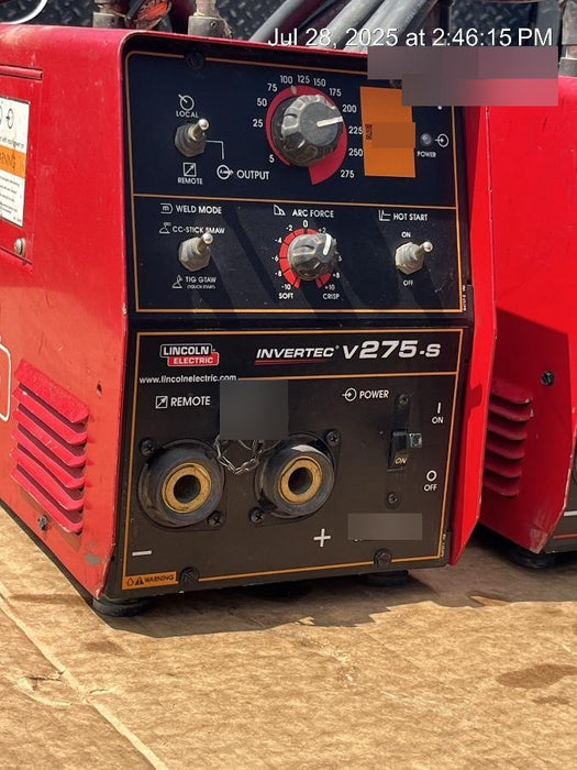 2021 LINCOLN ELECTRIC INVERTEC V276