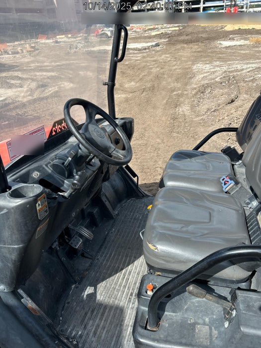 2022 Kubota RTV-X1140W-H Plastic Canopy, Windshield Acrylic Clear, LED Strobe Light, Wire Harness Kit, Back up Alarm