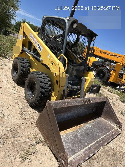 2018 Wacker Neuson SW24 SW24 8k Wheeled Skid Loader Canopy , ISO , Bucket Leveling, 75" Bucket LP w/ Teeth