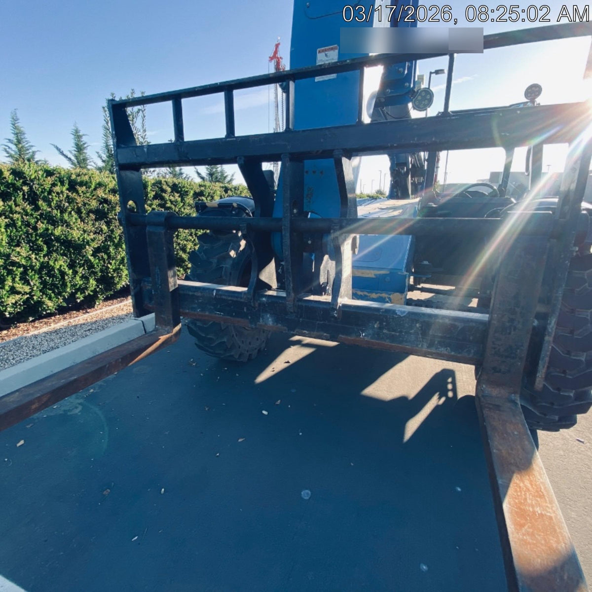 2019 Genie GTH-636 Canopy, Solid RT Tires, LED Work Lights, Beacon 60" QA Carriage, 48" Forks