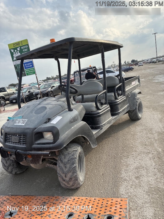 2022 Club Car CA1700D Canopy, Diesel, 4 Passenger