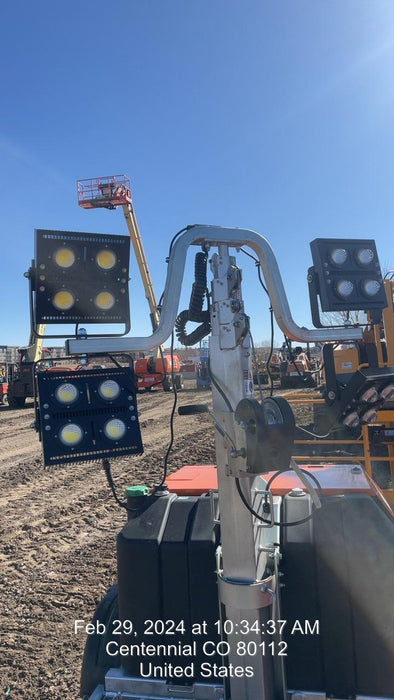 2023 Wanco WLTT-4MM4K Diesel, Deep Sea Controller, Shore Power Plug, Auto Start, (4) 350W LED Floodlights, 4kW Generator, 60 Gal Fuel Tank, 2" Ball, T3