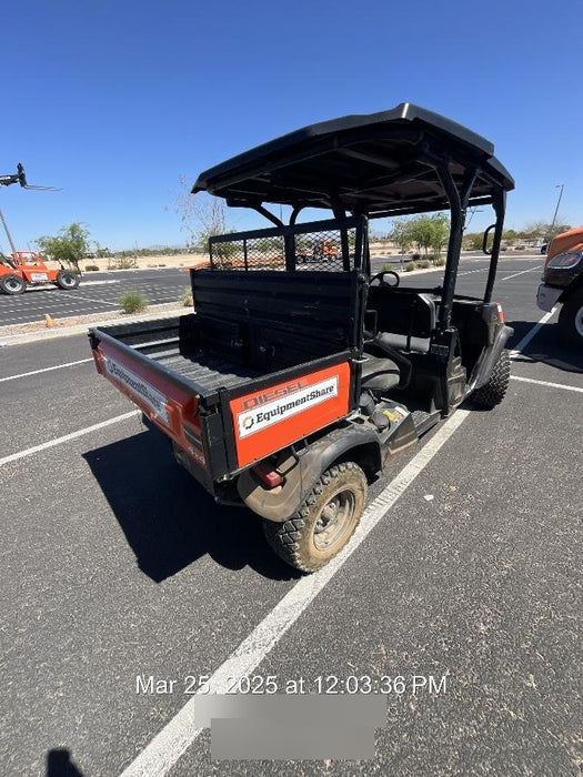 2022 Kubota RTV-X1140R-H Plastic Canopy, Windshield Acrylic Clear, LED Strobe Light, Wire Harness Kit, Back up Alarm