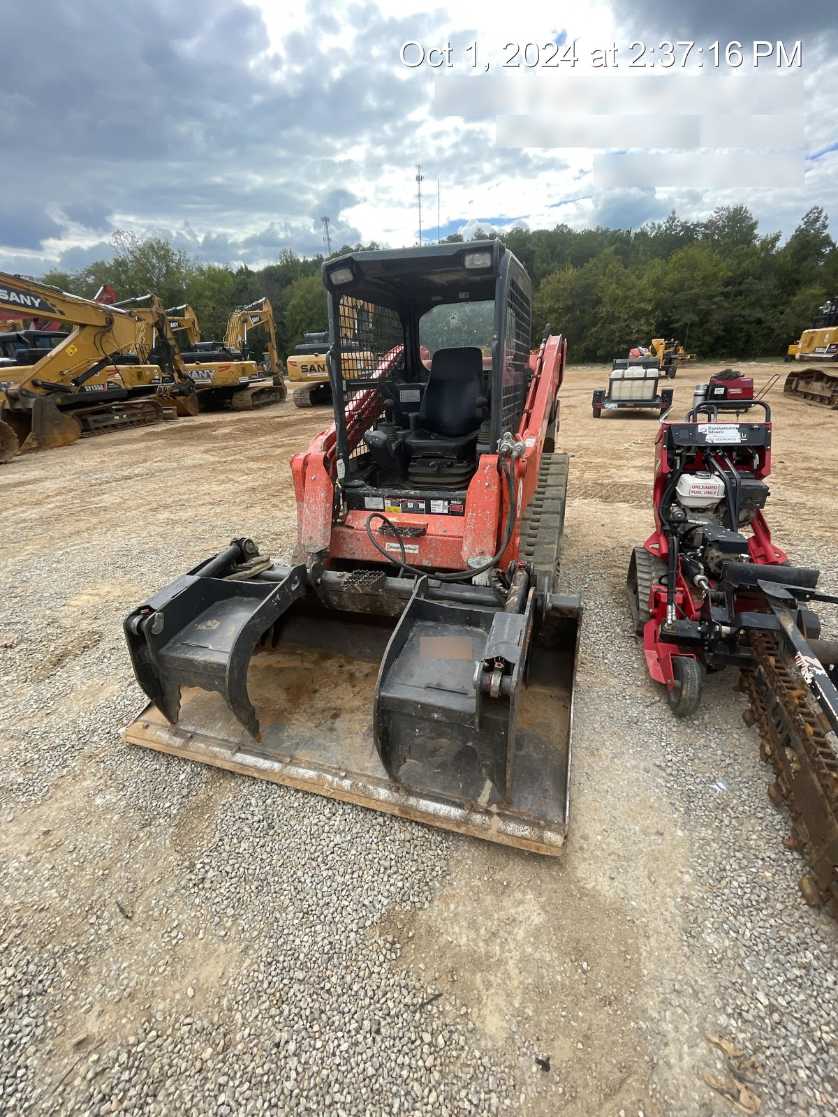 2018 PALADIN 76" Scrap Grapple Bucket - Paladin