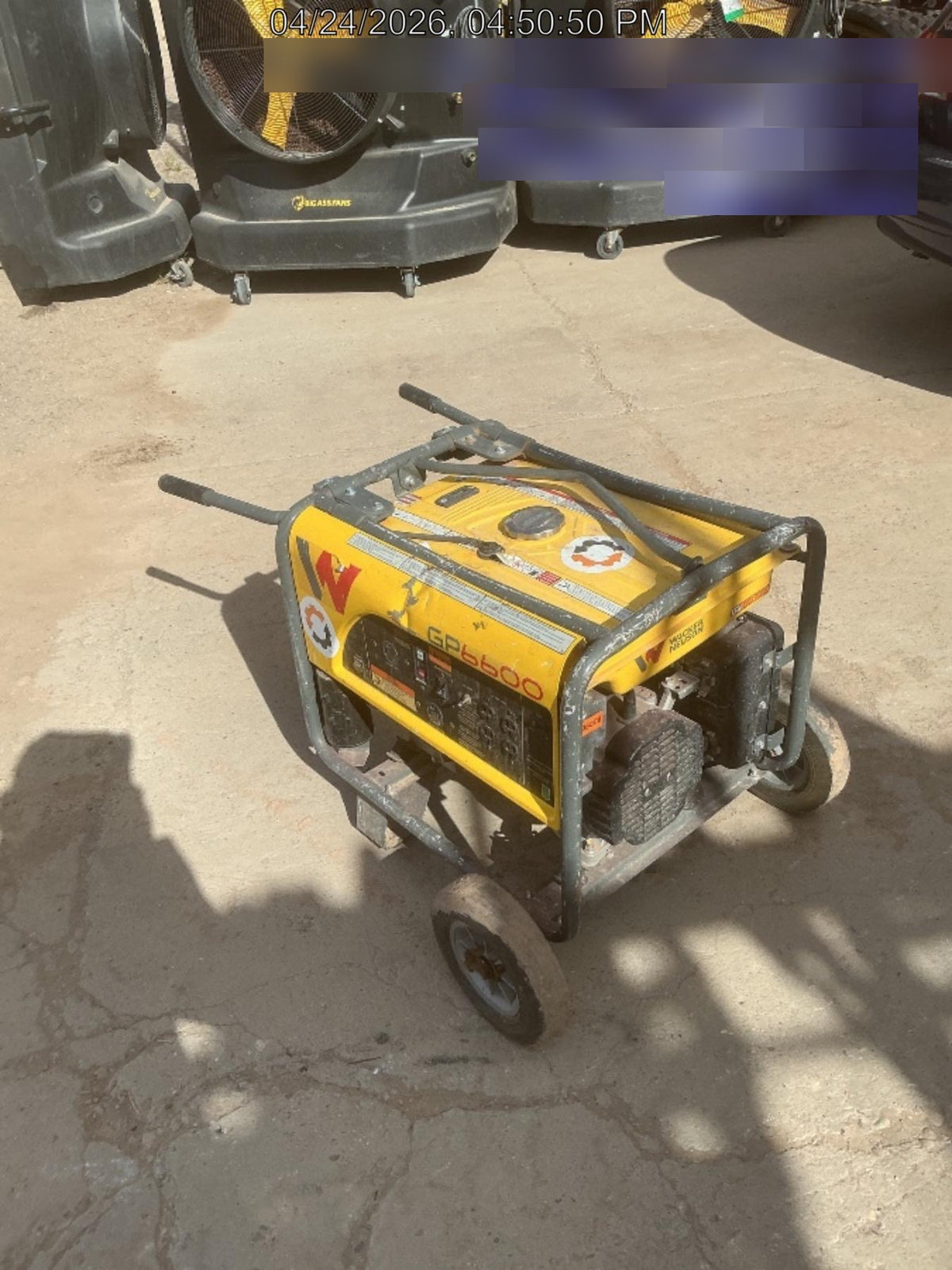 2020 WACKER NEUSON GP6600A