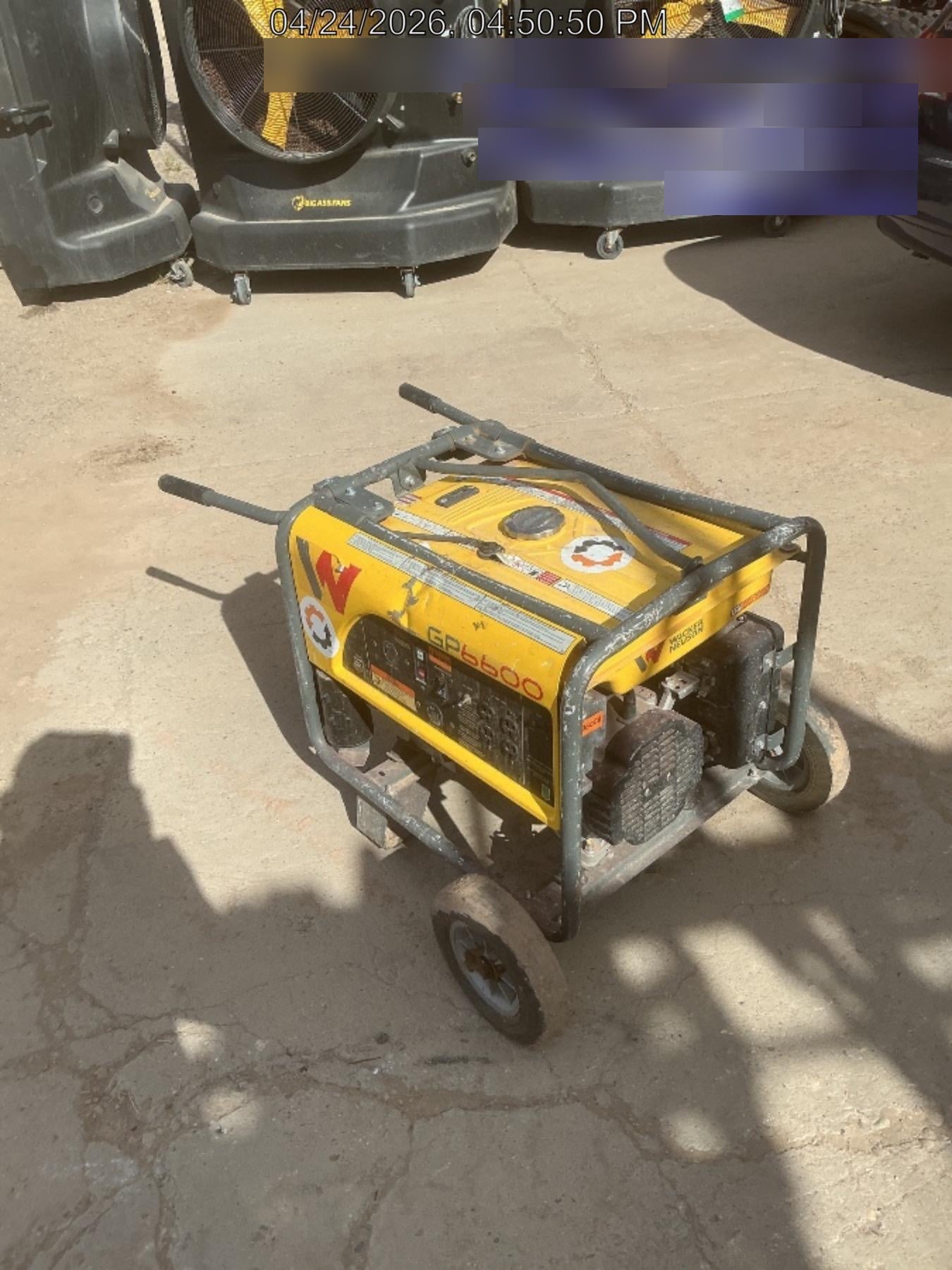 2020 WACKER NEUSON GP6600A