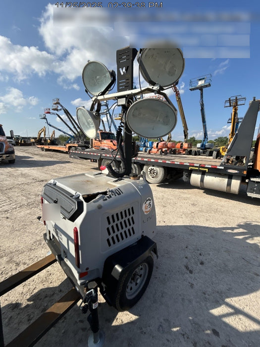 2018 Wacker Neuson LTV6L-MH LTV6L Mobile Light Tower w/Fuel Level Sensor Installed