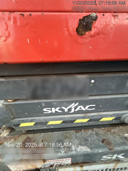 2019 Skyjack SJIII-3219 Skyjack SJIII3219 Standard w/Trojan Batteries