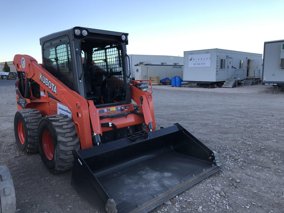 2020 Kubota SSV75PHC Wheeled, Cab/Heat/Air, Hydraulic Quick Coupler