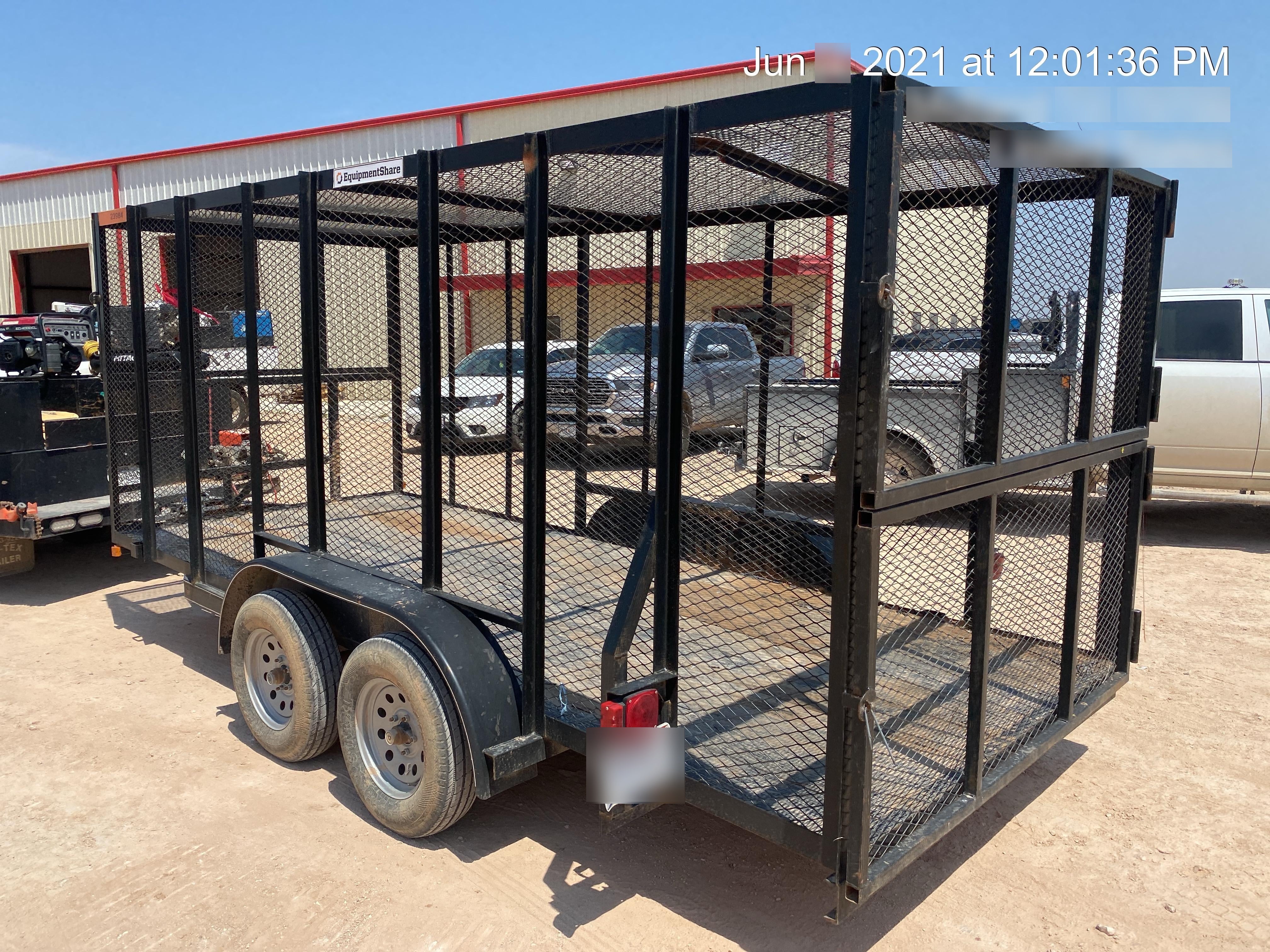 2019 CENTEX Trash Trailer