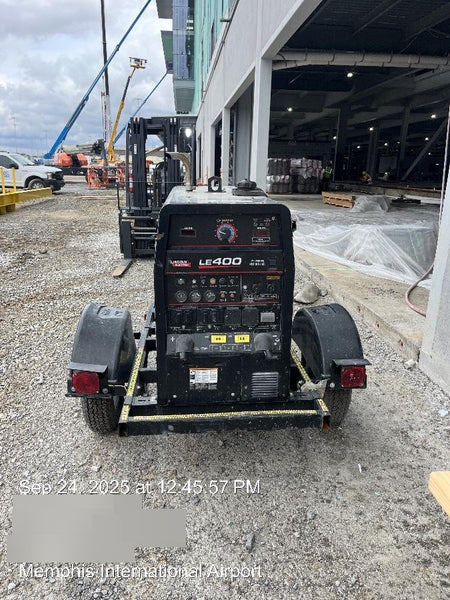2024 Lincoln Electric LE400 Kubota V1505, Trlr, Cable Rack, Light Kit, ES Decals, T3