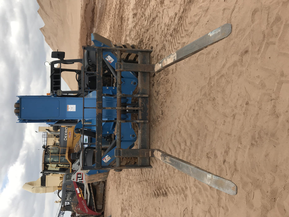 2019 Genie GTH-1056 Canopy, Solid RT Tires, LED Work Lights, Beacon 60" QA Carriage, 60" Forks