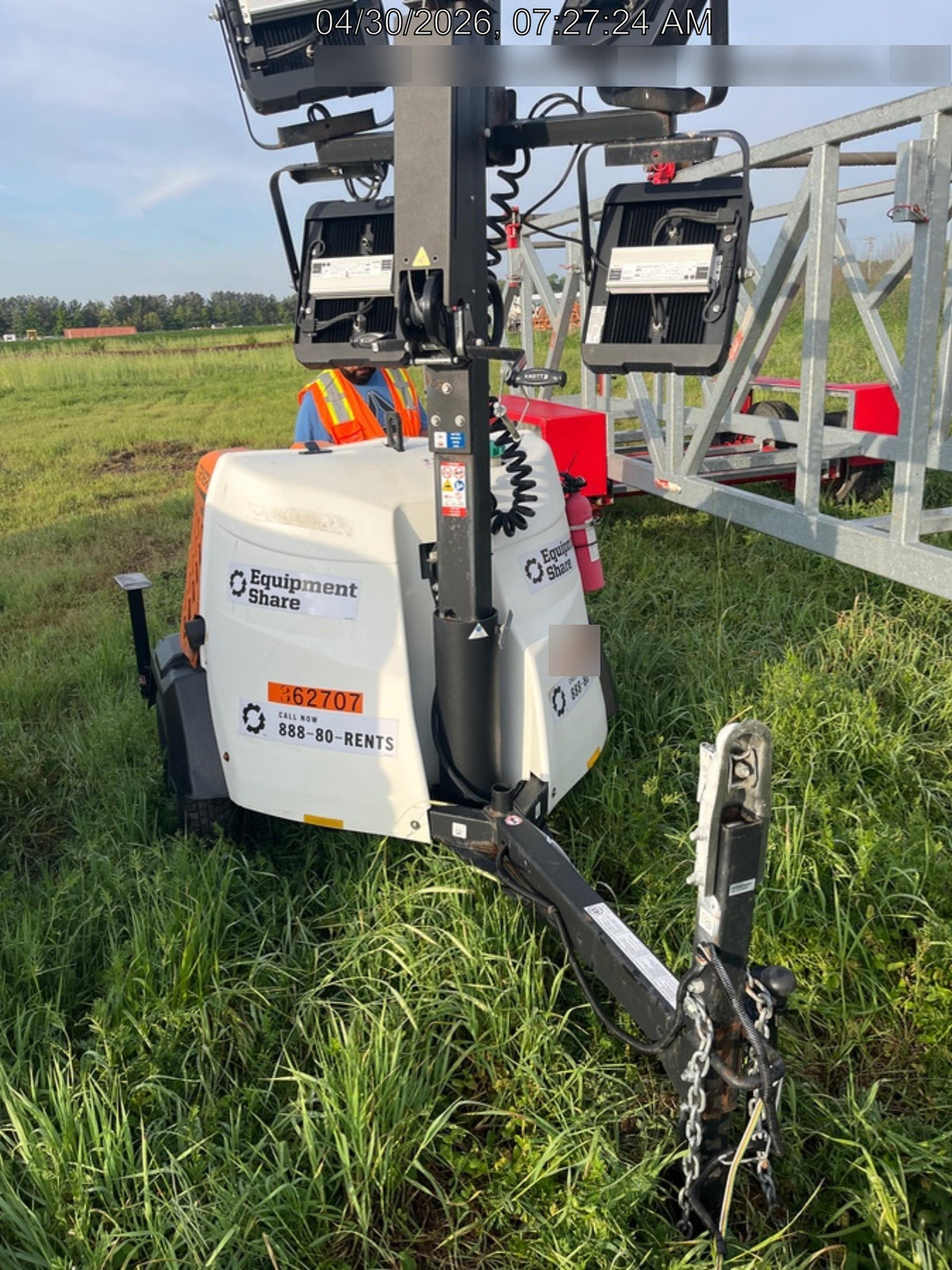 2023 Generac MLT2 Diesel, Flex Switch 120V Input, Powerzone Controller, 
(4) 320W LED Lights, 4kW Generator, 39.9 Gal Fuel Tank, 2" Ball, T3