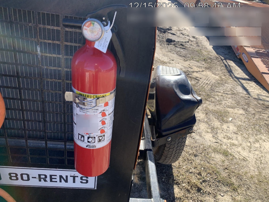 2022 Lincoln Electric LE400 Kubota V1505, Trlr, Cable Rack, Light Kit, ES Decals, T3