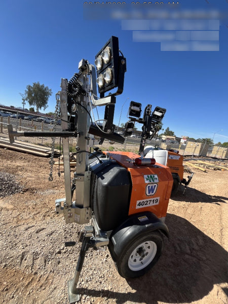 2024 Wanco WLTT-4MM4K Diesel, Deep Sea Controller, Shore Power Plug, Auto Start, (4) 350W LED Floodlights, 4kW Generator, 60 Gal Fuel Tank, 2" Ball, T3