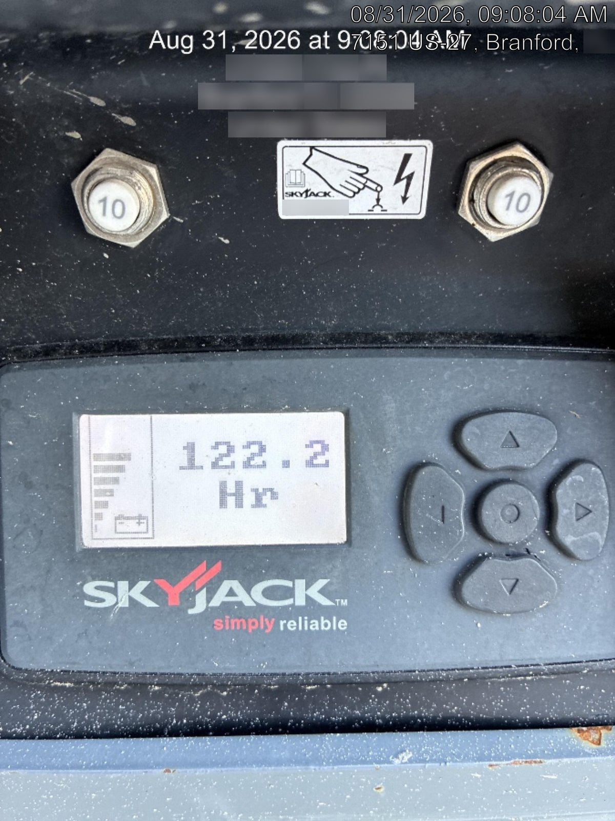 2024 Skyjack SJ3219 Electric Drive, Sld NM Tires, DBcns, RFRails, Power to Platform, T3 + Access Control