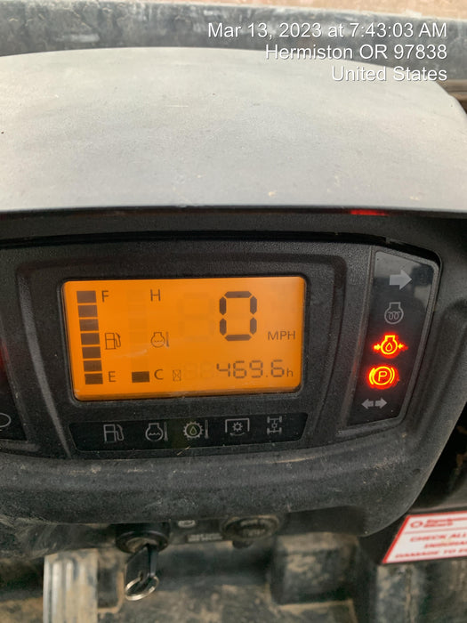 2021 Kubota RTV-X1140W-H Plastic Canopy, Windshield Acrylic Clear, LED Strobe Light, Wire Harness Kit, Back up Alarm