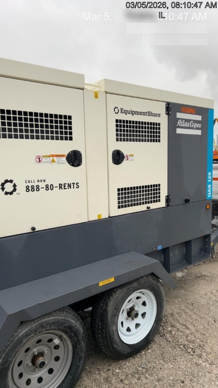 2023 ATLAS COPCO QAS 125