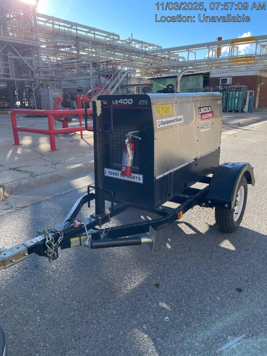 2024 Lincoln Electric LE400 Kubota V1505, Trlr, Cable Rack, Light Kit, ES Decals, T3