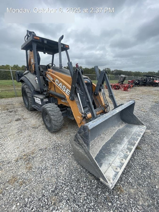 2020 Case 580N EP - Extendable Backhoe Canopy 4WD, Extendable Stick, Pilot Controls, 2 Way Hydraulics, Ride Control, TAG Manual QC