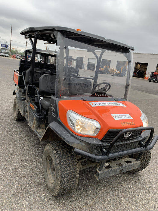 2021 Kubota RTV-X1140W-H Plastic Canopy, Windshield Acrylic Clear, LED Strobe Light, Wire Harness Kit, Back up Alarm