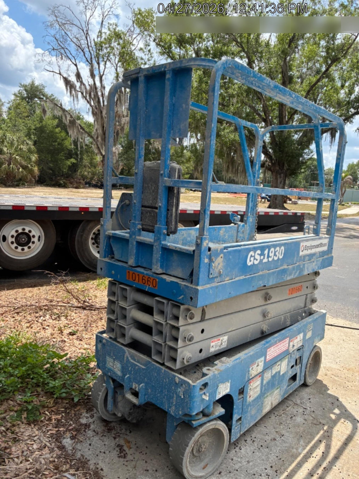 2020 Genie GS-1930 Standard Machine