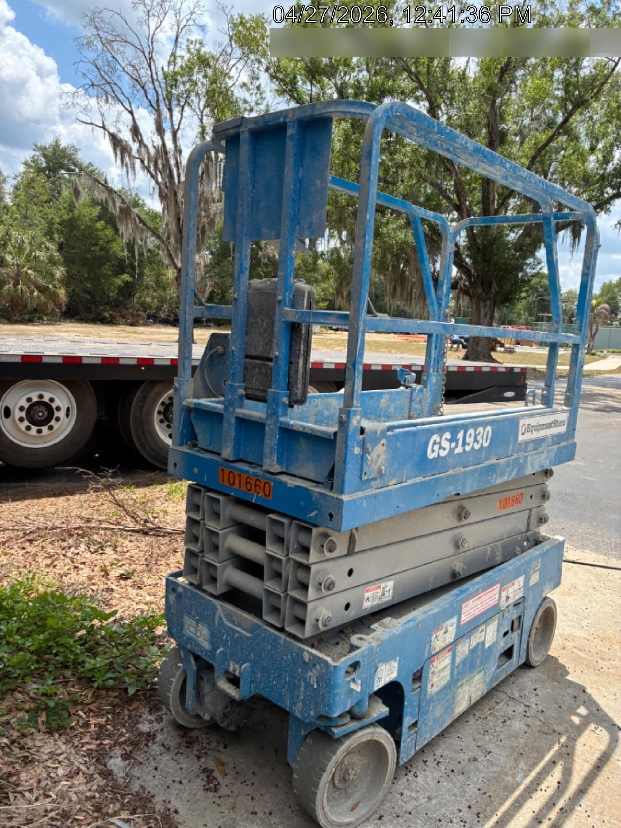 2020 Genie GS-1930 Standard Machine