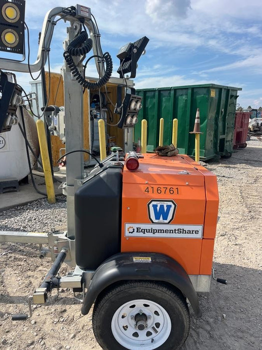 2024 Wanco WLTT-4MM4K Diesel, Deep Sea Controller, Shore Power Plug, Auto Start, (4) 350W LED Floodlights, 4kW Generator, 60 Gal Fuel Tank, 2" Ball, T3