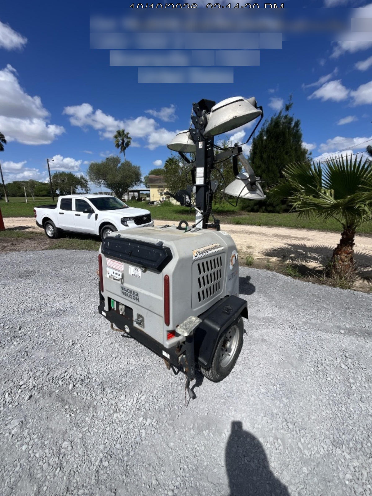 2019 Wacker Neuson LTV6L-MH Standard Options, ES Track Hardware, Fuel Level Sensor