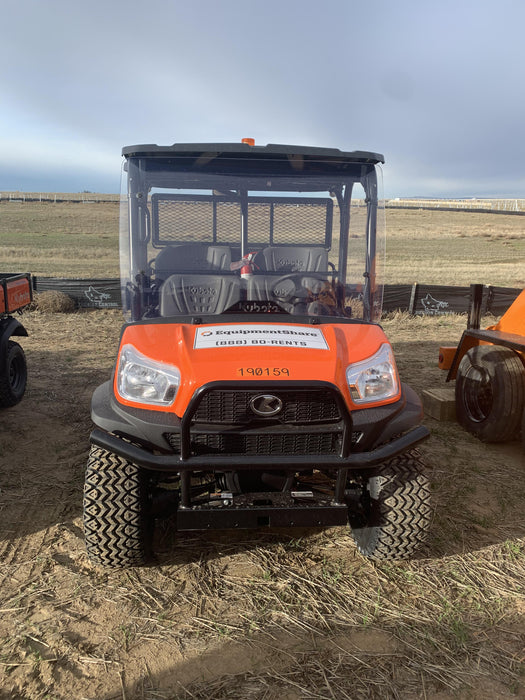 Kubota RTV-X1140W-H Plastic Canopy, Windshield Acrylic Clear, LED Strobe Light, Wire Harness Kit, Back up Alarm
