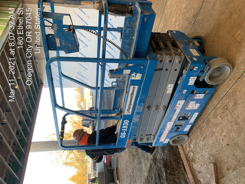 2020 Genie GS-1930 Standard Machine, 800W Inverter