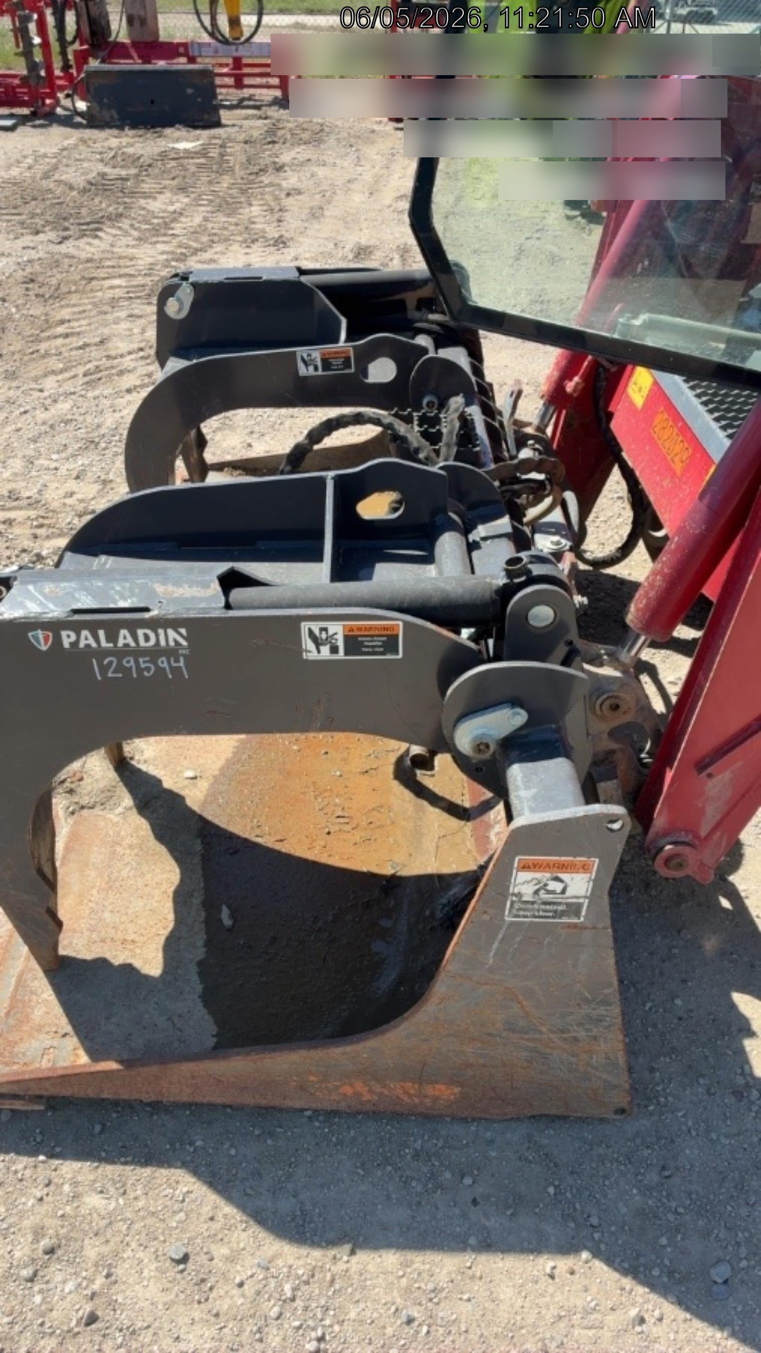 2020 PALADIN UTILITY GRAPPLE 11876-0022