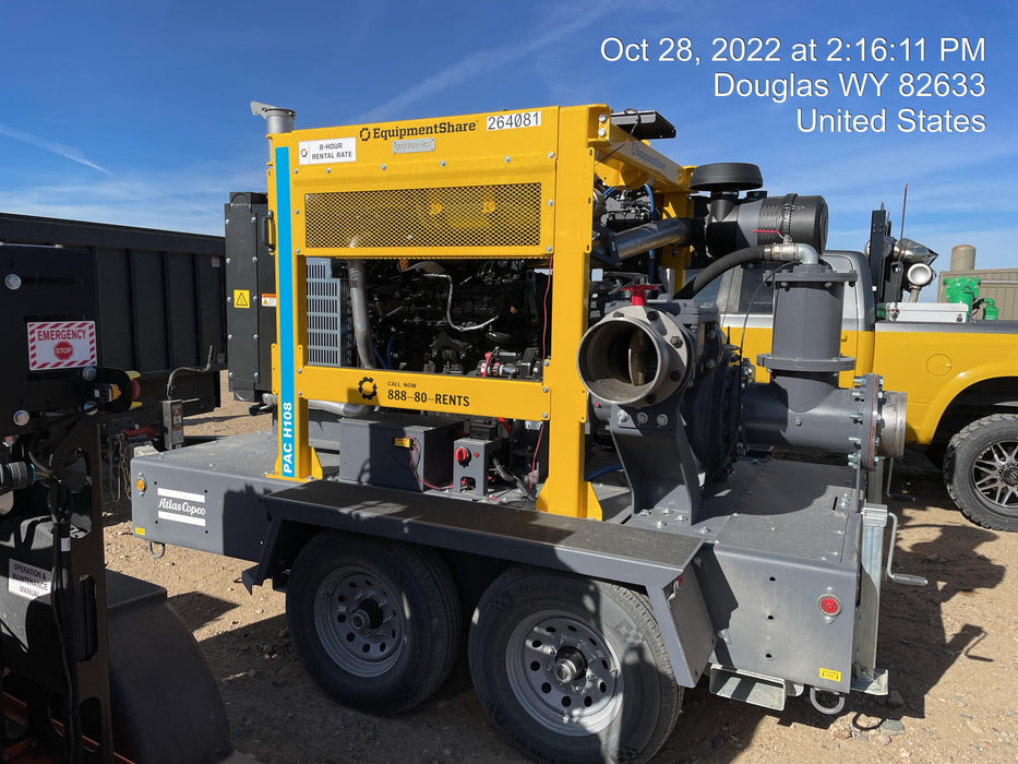 2022 ATLAS COPCO PAC H108 JD