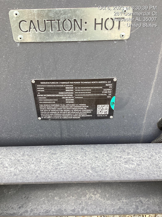 2023 ATLAS COPCO XAS 900