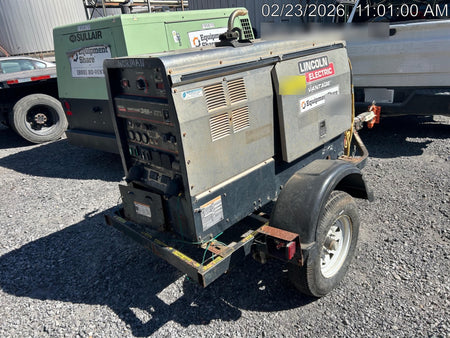 2019 Lincoln Electric Vantage 322 Ready-Pak 3, Two Wheel Trailer, Fender and Light Kit, Cable Rack