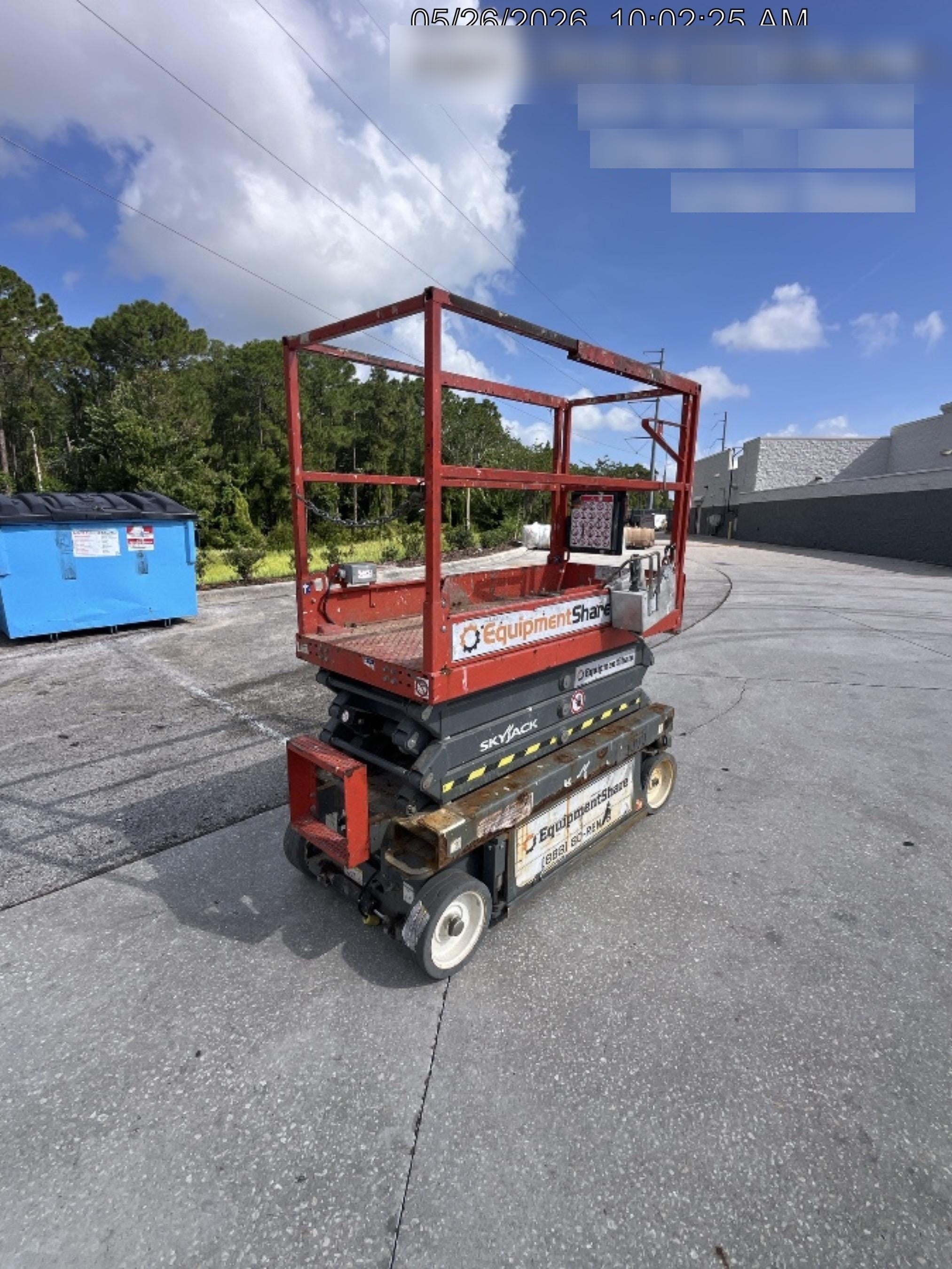 2019 Skyjack SJIII-3219 Skyjack SJIII3219 Standard w/Trojan Batteries