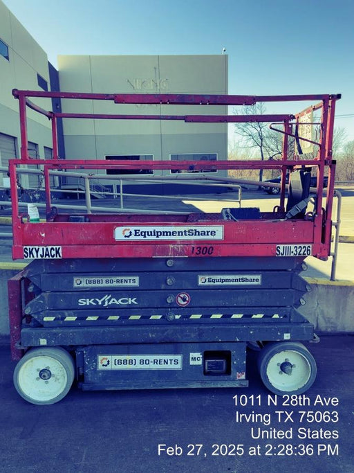 2016 Skyjack SJIII-3226 26' Scissor Lift