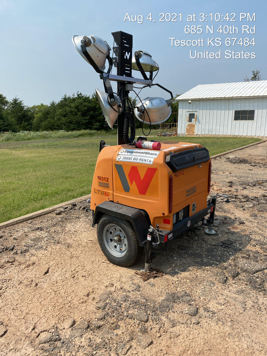 2020 Wacker Neuson LTV6K-MH Ball 2/Pintle 2.5 Combo Hitch Kubota Cold Weather D1X05 Kubota Engine Block Heater D1X05 Telematics EQ SH Kubota