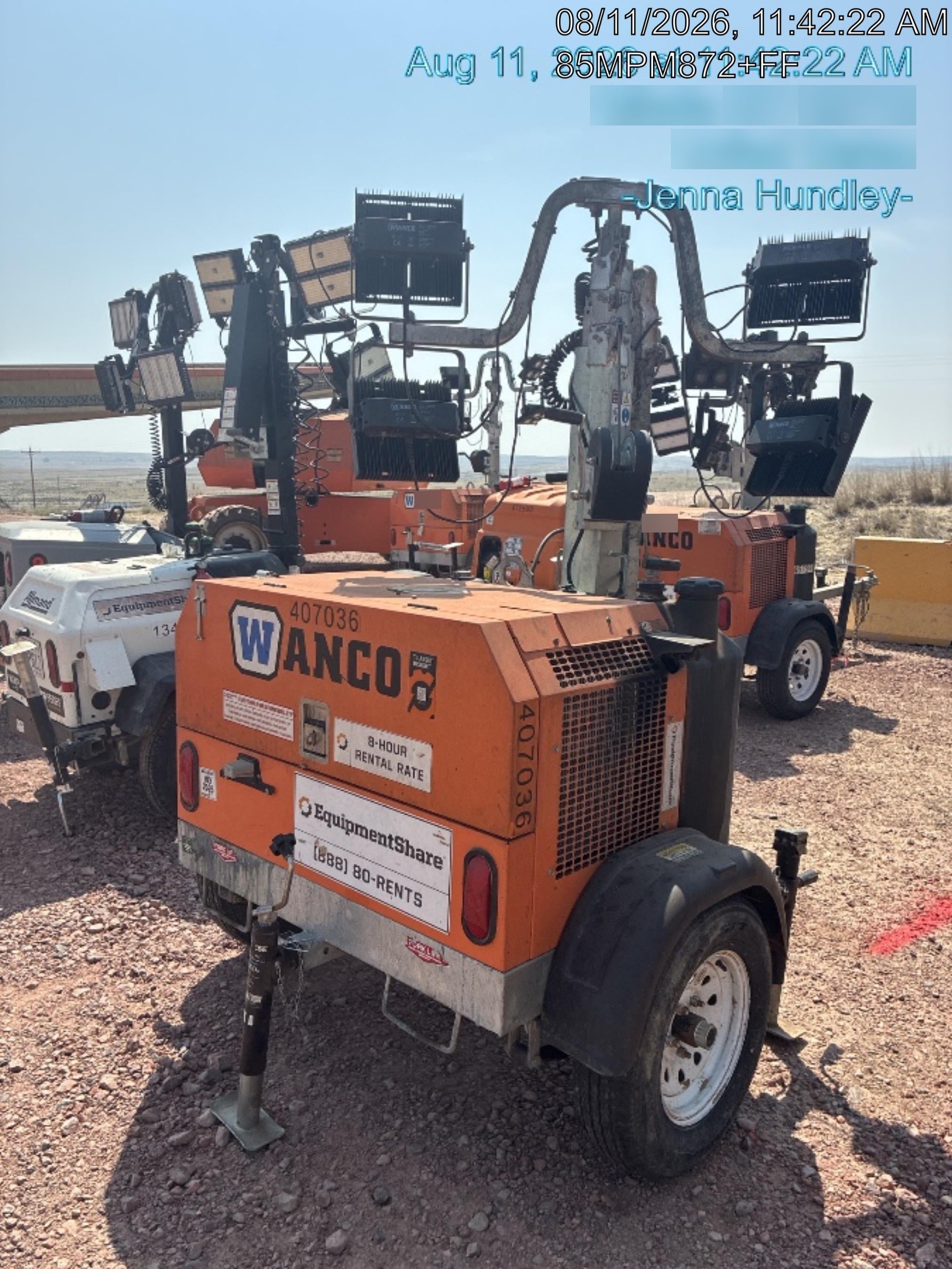 2024 Wanco WLTT-4MM4K Diesel, Deep Sea Controller, Shore Power Plug, Auto Start, (4) 350W LED Floodlights, 4kW Generator, 60 Gal Fuel Tank, 2" Ball, T3
