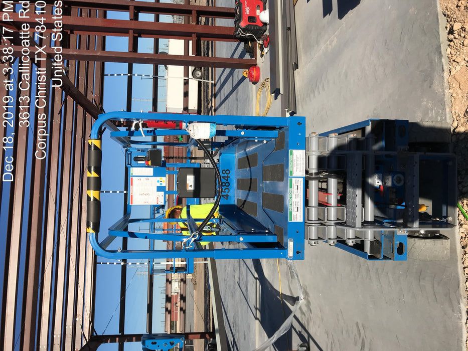 2019 Genie GS-1930 Fixed rails with chain Entry